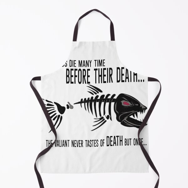Item preview, Cowards die many times before their death designed and sold by RebeccaRe.