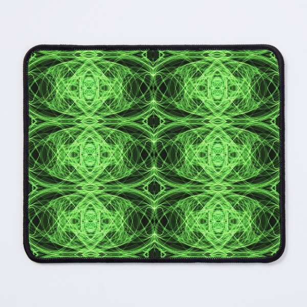 Item preview, Liquid Light Series #2 ~ Green Abstract Fractal Pattern designed and sold by Ascension Vibrations.