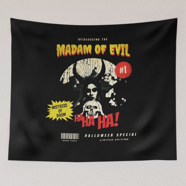 Item preview, Madam of Evil Mistress of Doom Halloween Comic designed and sold by MasterArtsman.