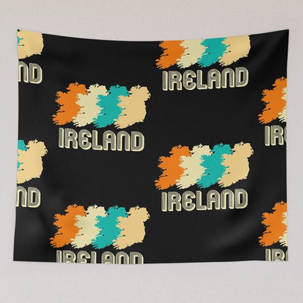 Item preview, Ireland retro map designed and sold by Mila1946.