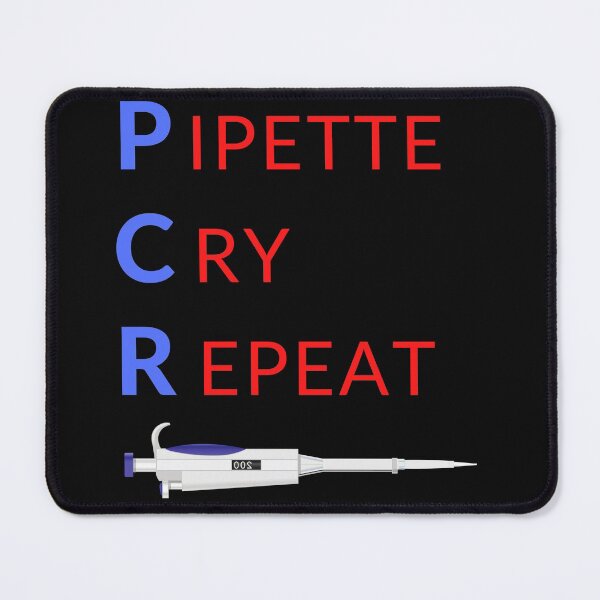 Item preview, PCR Pipette Cry Repeat!! FUNNY Pipette Microbiology Medical Laboratory Scientist designed and sold by Hippiesole.