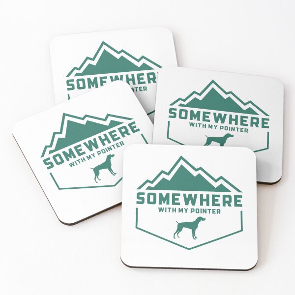 Item preview, Somewhere With My Pointer - Outdoor Wilderness Adventurous German Shorthaired Pointer Dog Gift designed and sold by Guarddogdrive.