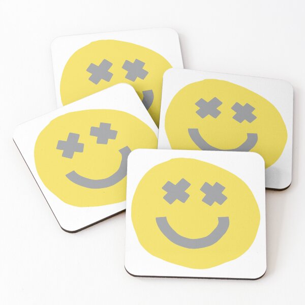 Item preview, Happy Smiley Face with X Eyes designed and sold by ellenhenry.