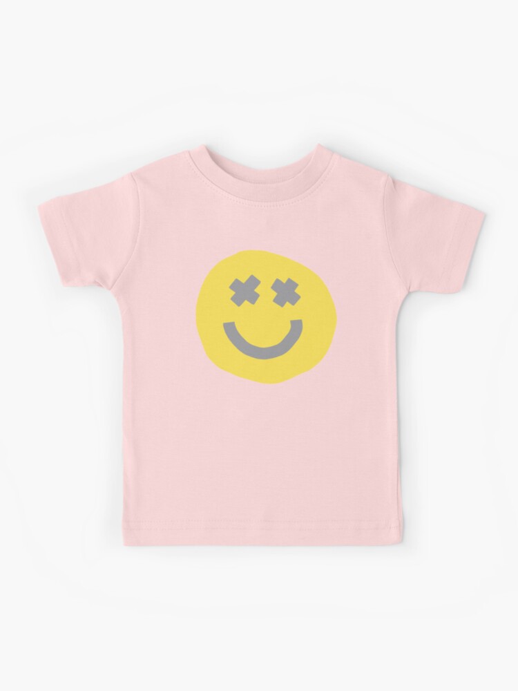 smile☆ Kid Oversized Smiley Face Graphic Sweatshirt - Olive