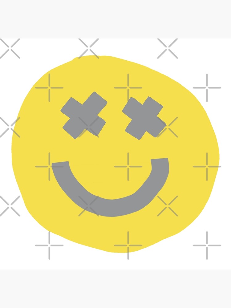 Happy Smiley Face with X Eyes