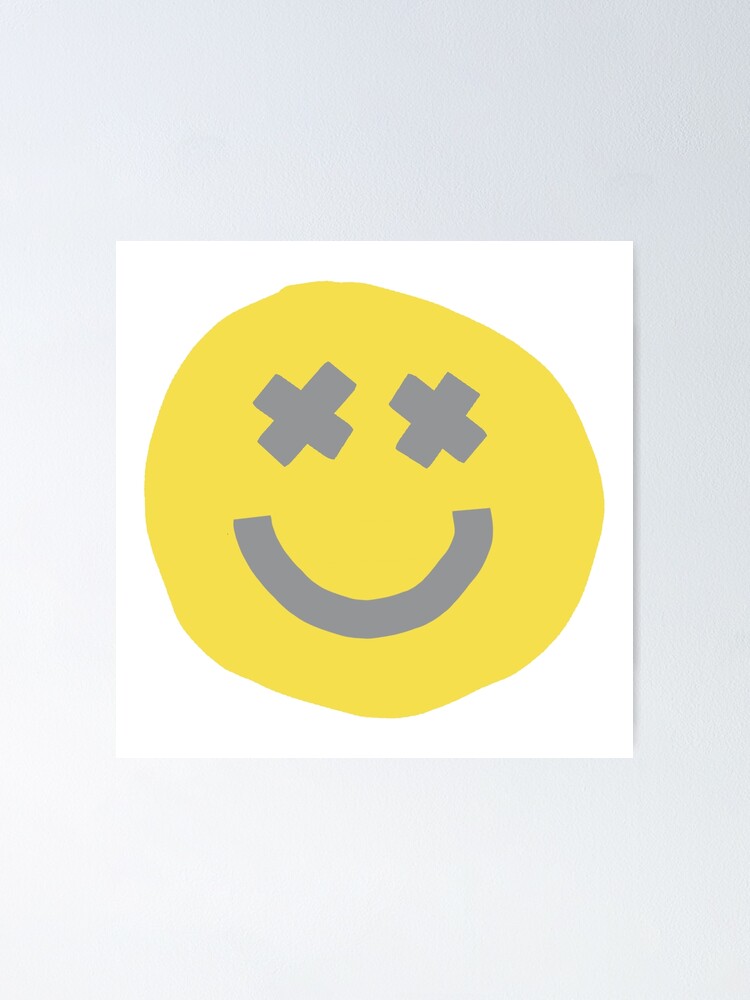 Poster Happy smiley face 