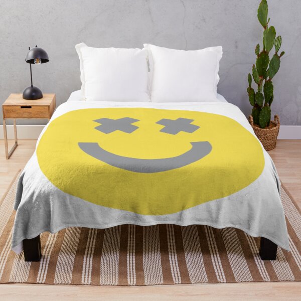 Item preview, Happy Smiley Face with X Eyes designed and sold by ellenhenry.