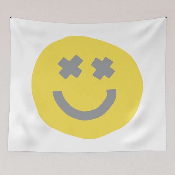 Item preview, Happy Smiley Face with X Eyes designed and sold by ellenhenry.