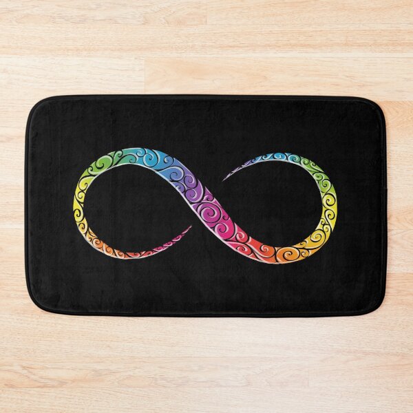 Item preview, Neurodiversity Pride Black designed and sold by NeuroElfje.
