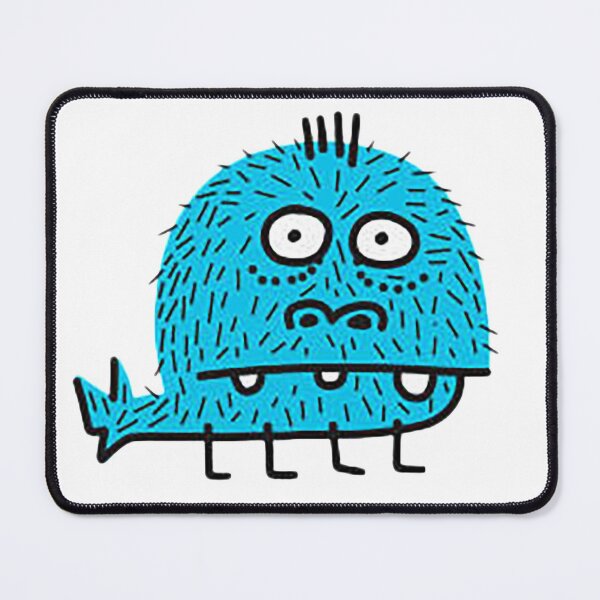 Item preview, Frank 4 Legged Blue Monster cartoon designed and sold by Nostrathomas66.
