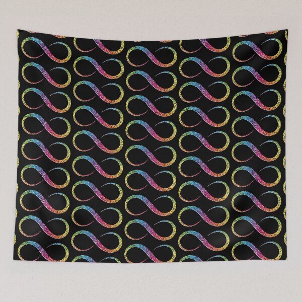Item preview, Neurodiversity Pride Black designed and sold by NeuroElfje.