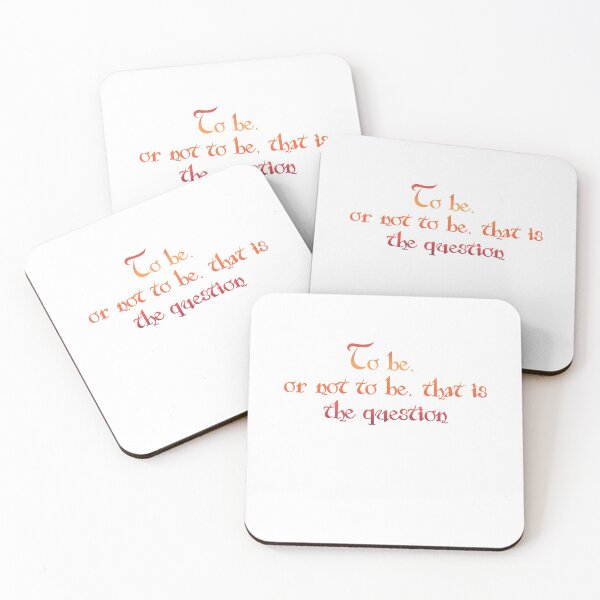 Item preview, To be or not to be? - Shakespeare Quote designed and sold by EagleFang101.