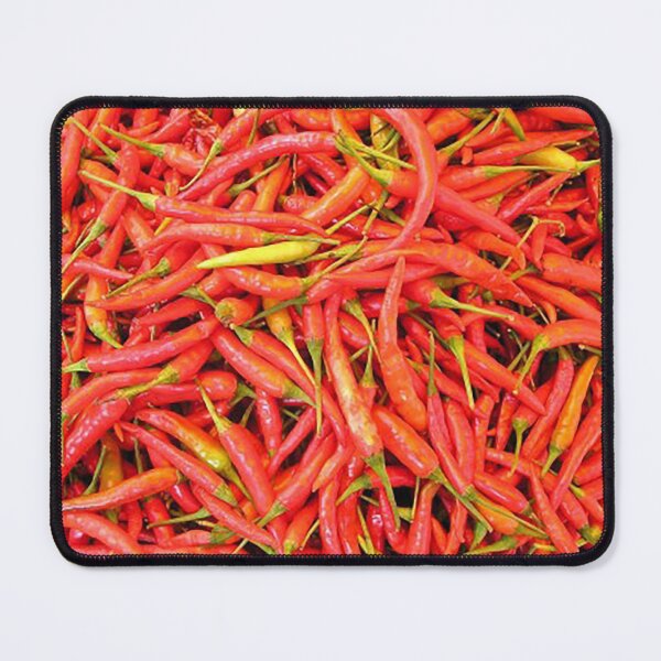 Item preview, chili peppers, red and yellow, hot, photo pattern designed and sold by Nostrathomas66.