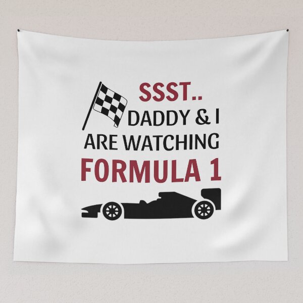 Item preview, Daddy and I are watching Formula1 grand prix racing car designed and sold by portrait4you.