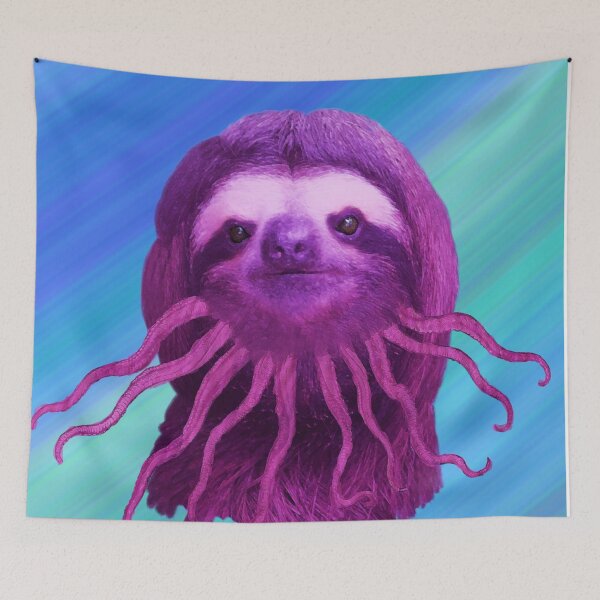 Item preview, Sloth as Spirit Animal designed and sold by Loveday Funck.