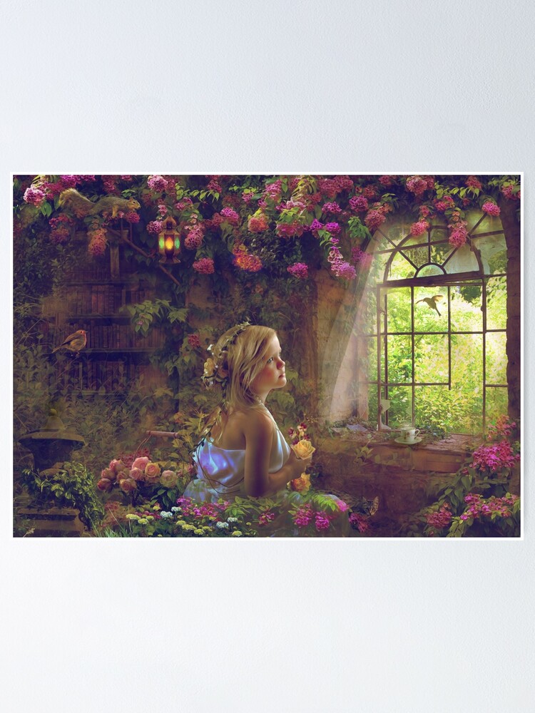 Thumbnail 2 of 3, Poster, Hide Away designed and sold by phatpuppyart.