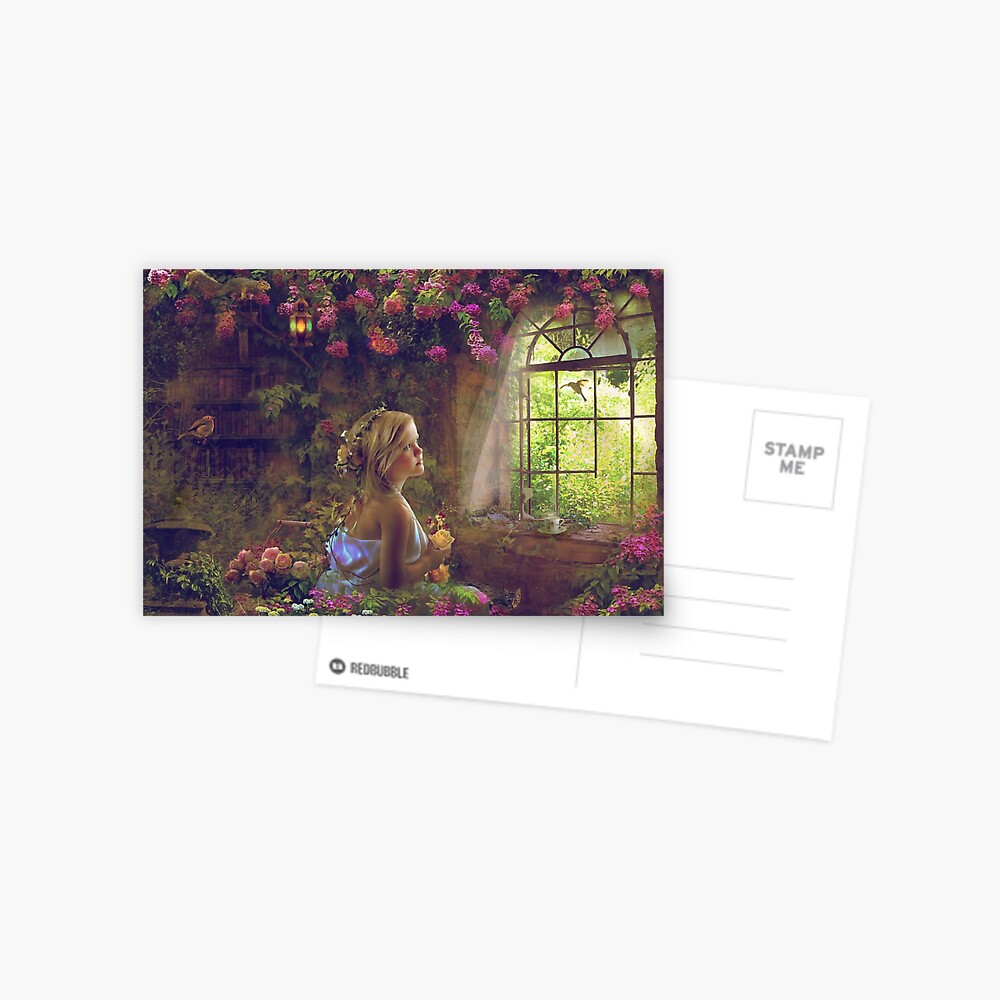 Item preview, Postcard designed and sold by phatpuppyart.