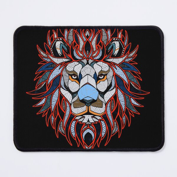 Item preview, Lion's face is very violent and angry designed and sold by Maw Killy.