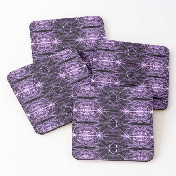 Item preview, Liquid Light Series #3 ~ Purple Abstract Fractal Pattern designed and sold by Ascension Vibrations.