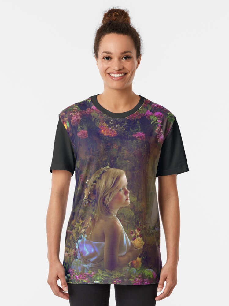 Thumbnail 2 of 5, Graphic T-Shirt, Hide Away designed and sold by phatpuppyart.