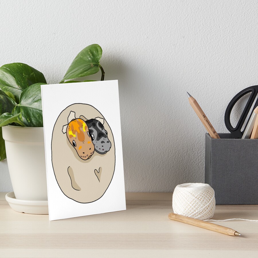 Item preview, Art Board Print designed and sold by MasonsTinyPets.