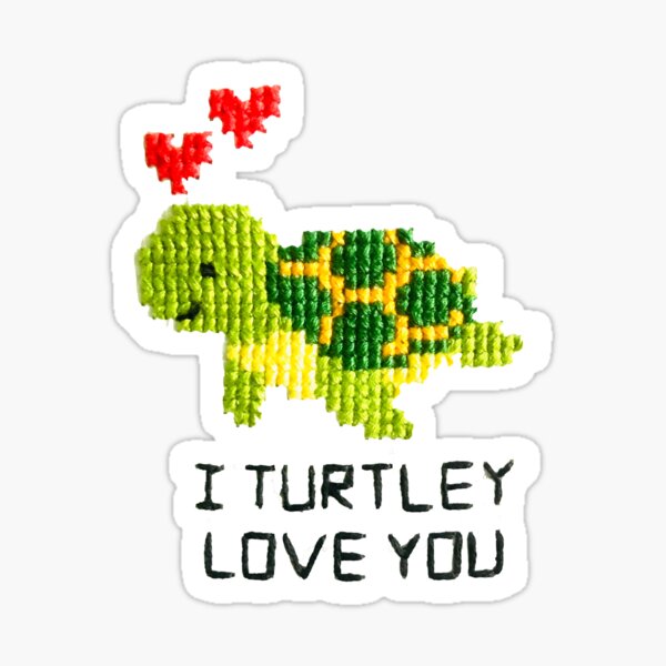 Happy Turtle Sticker