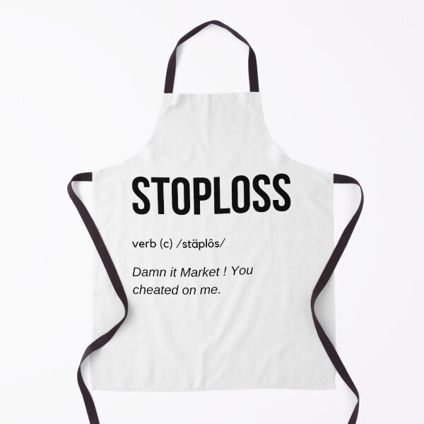 Item preview, Stop Loss Definition (Black) designed and sold by TraderShirts.