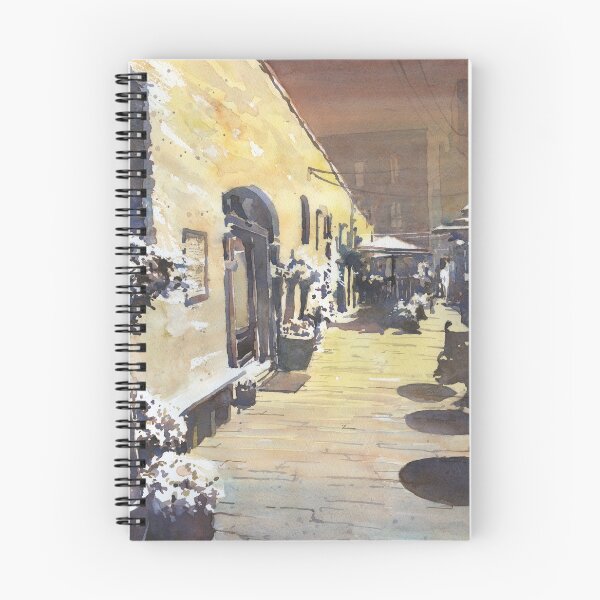 Item preview, Elizabeth City, NC alleyway- Pailin's Alley.  Watercolor painting of Pailins Alley designed and sold by rfoxphoto.