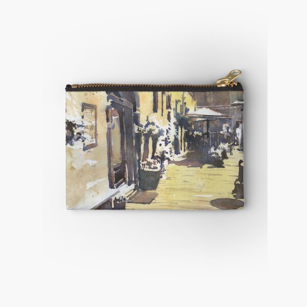 Item preview, Elizabeth City, NC alleyway- Pailin's Alley.  Watercolor painting of Pailins Alley designed and sold by rfoxphoto.