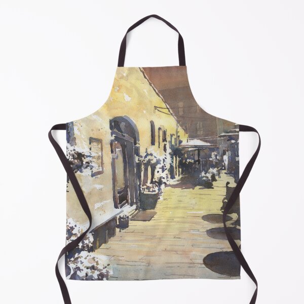 Item preview, Elizabeth City, NC alleyway- Pailin's Alley.  Watercolor painting of Pailins Alley designed and sold by rfoxphoto.