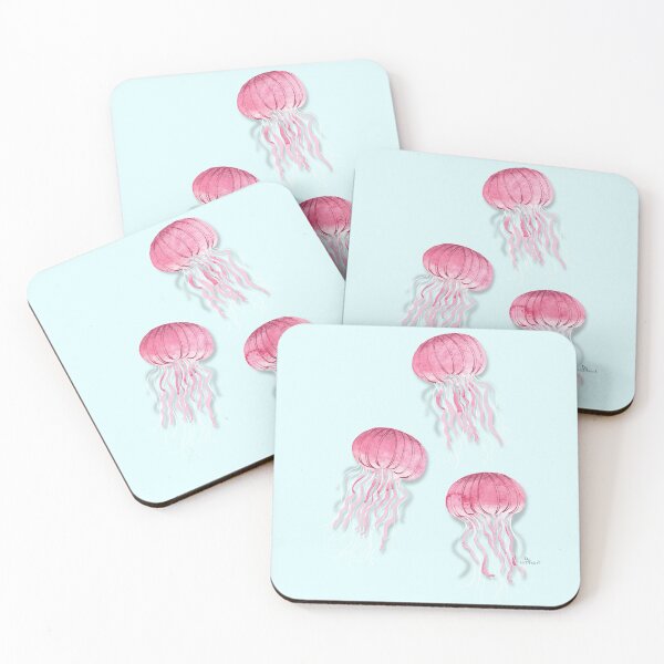Item preview, Jellyfish Watercolor Design designed and sold by LZ Cathcart.