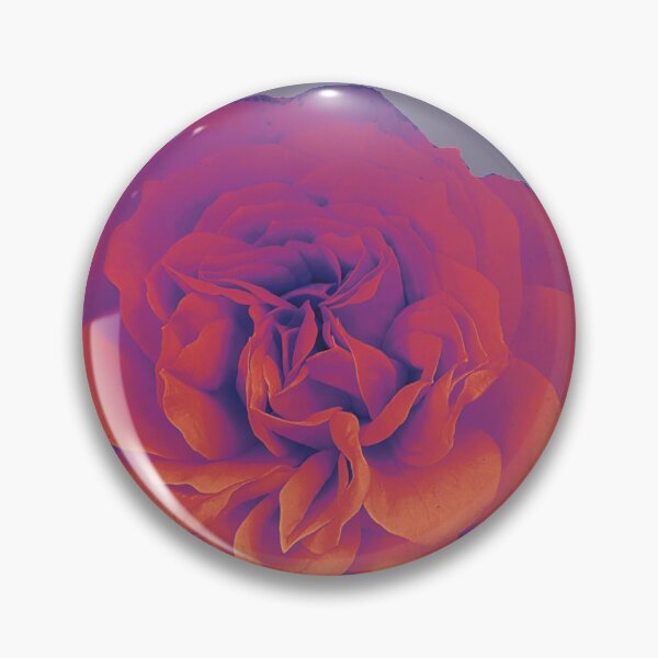 Item preview, Vivid orange and purple rose designed and sold by Steph-draws.