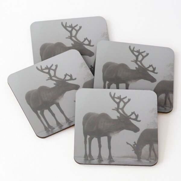 Item preview, Scottish Reindeer in the Mist designed and sold by beavo.