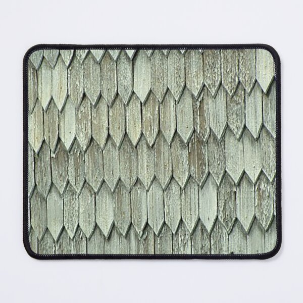 Item preview, Symmetrical Roof tiles pattern, Grey, Green photo designed and sold by Nostrathomas66.
