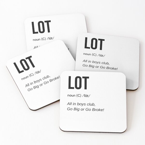 Item preview, Lot Definition (Black) designed and sold by TraderShirts.