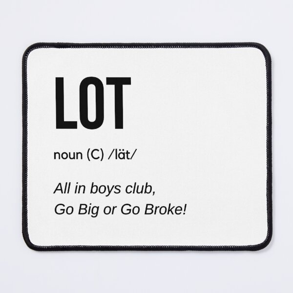 Item preview, Lot Definition (Black) designed and sold by TraderShirts.