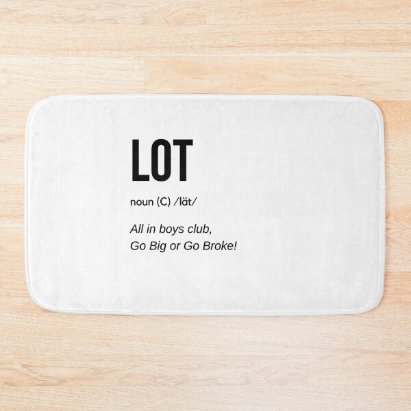 Item preview, Lot Definition (Black) designed and sold by TraderShirts.