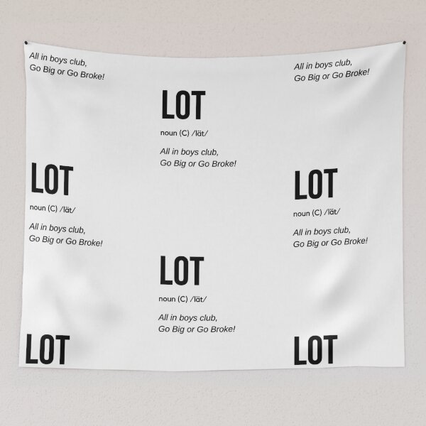 Item preview, Lot Definition (Black) designed and sold by TraderShirts.