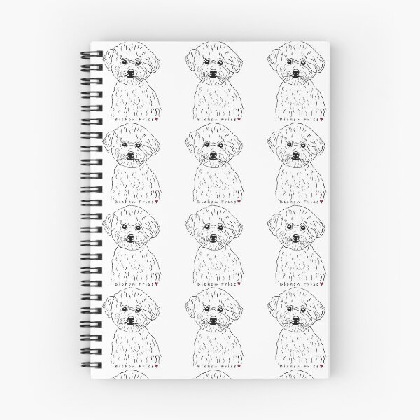 Item preview, Bichon Frise line drawing  designed and sold by DesignedByEmma1.