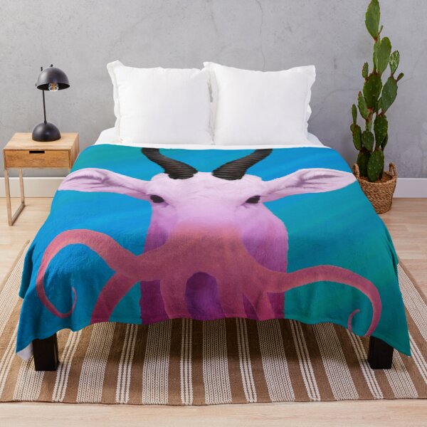 Item preview, Spiral Horned Antelope as Spirit Animal designed and sold by Loveday Funck.