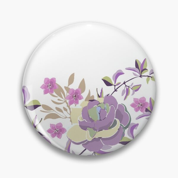 Item preview, Floral Seamless Border with Pink Flowers designed and sold by GeeHanz.