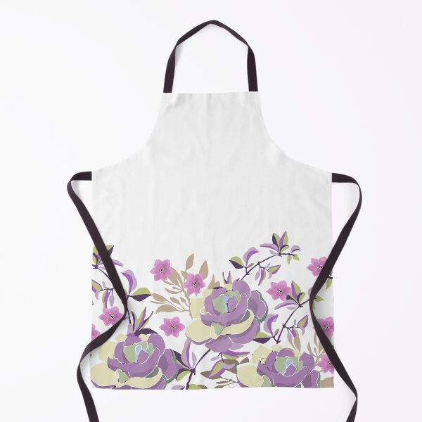 Item preview, Floral Seamless Border with Pink Flowers designed and sold by GeeHanz.