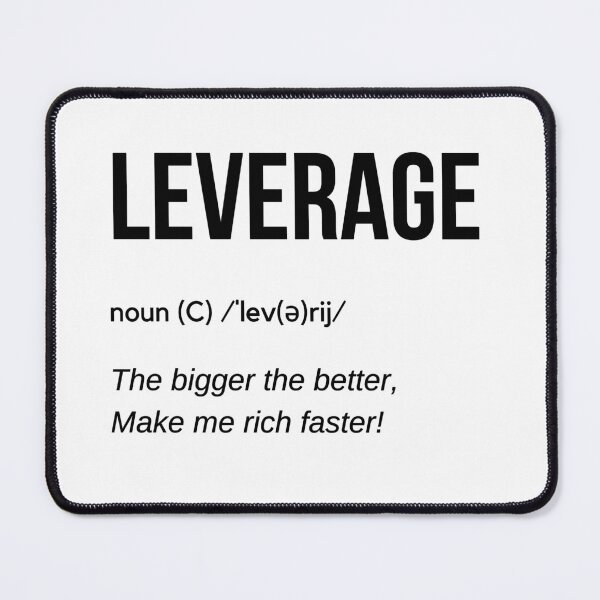 Item preview, Leverage Definition (Black) designed and sold by TraderShirts.