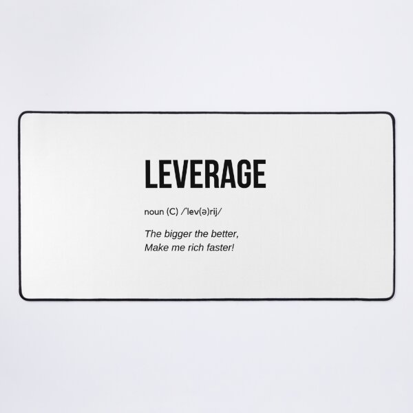 Item preview, Leverage Definition (Black) designed and sold by TraderShirts.