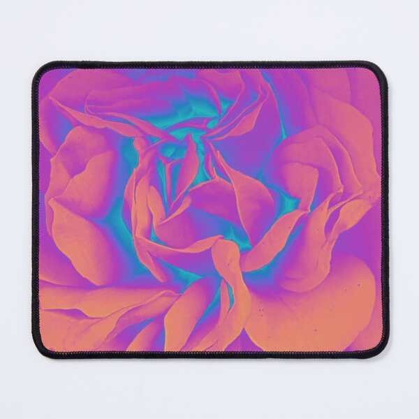 Item preview, Vivid orange and blue rose designed and sold by Steph-draws.
