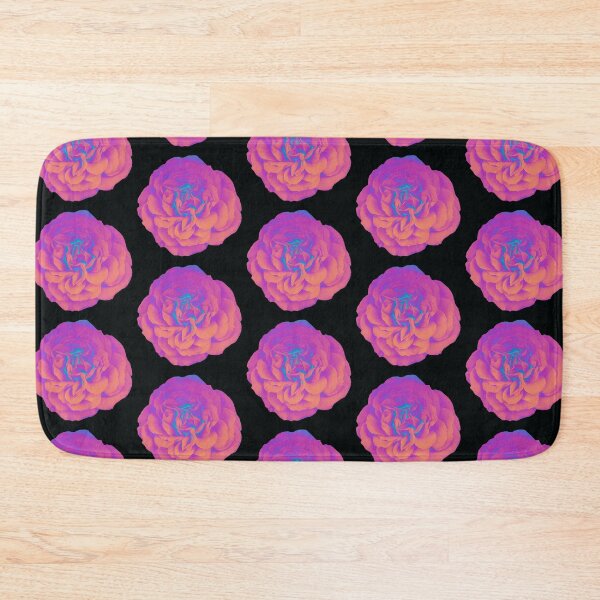 Item preview, Vivid orange and blue rose designed and sold by Steph-draws.
