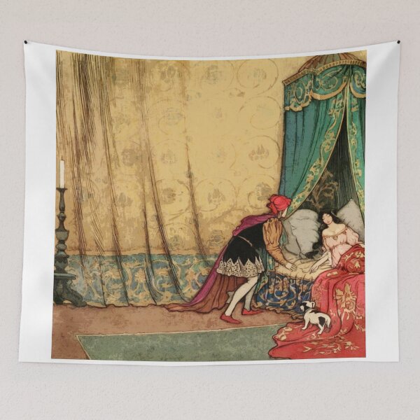 Item preview, Warwick Goble Fairytale Prince & Princess Vintage Illustration  designed and sold by Bellathewilde.