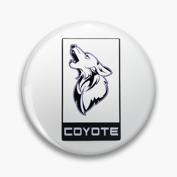 Item preview, Coyote Mustang badge designed and sold by RadiantClicks.