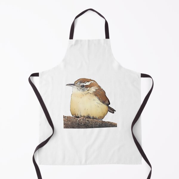 Item preview, Carolina Wren Cute Round Bird designed and sold by KxNation.