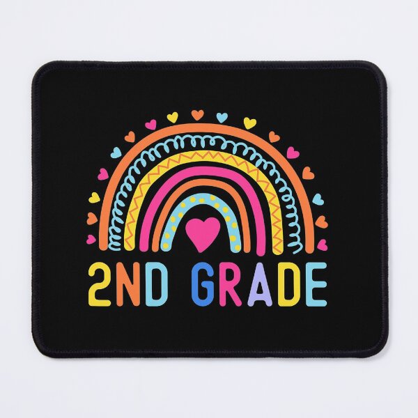 Item preview, 2nd Grade Rainbow Girl Boys Teacher Hello Second Grade Squad designed and sold by RaymondPurves.